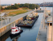 McAlpine Lock and Dam in Louisville, KY